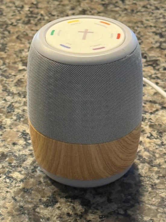 Bible verse audio player at home